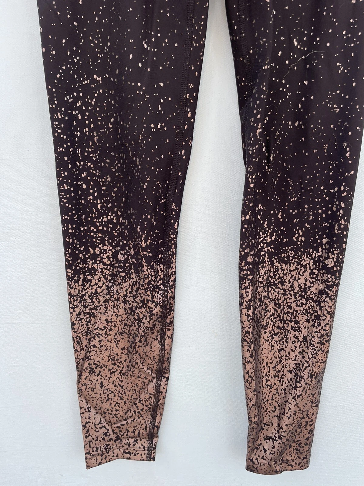beyond-yoga alloy sparkle skinny leg metallic shimmer leggings