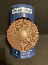 Yankee Candle Scent Plug Diffuser Base Gold Designer Shade NEW (Lot#4)