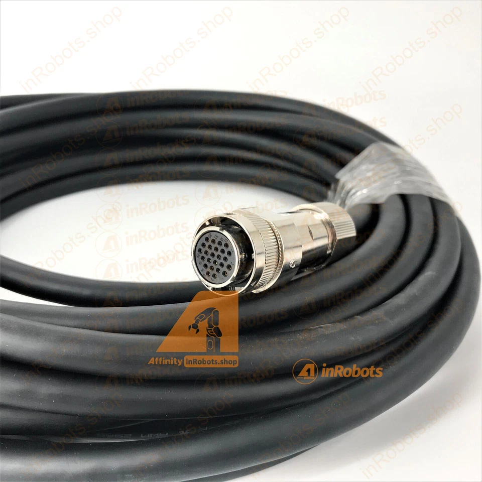 10m CBL-YRC061-1 Cable Line For YASKAWA DX100 DX200 Motoman Robot Teach Pendant - Image 2 of 4