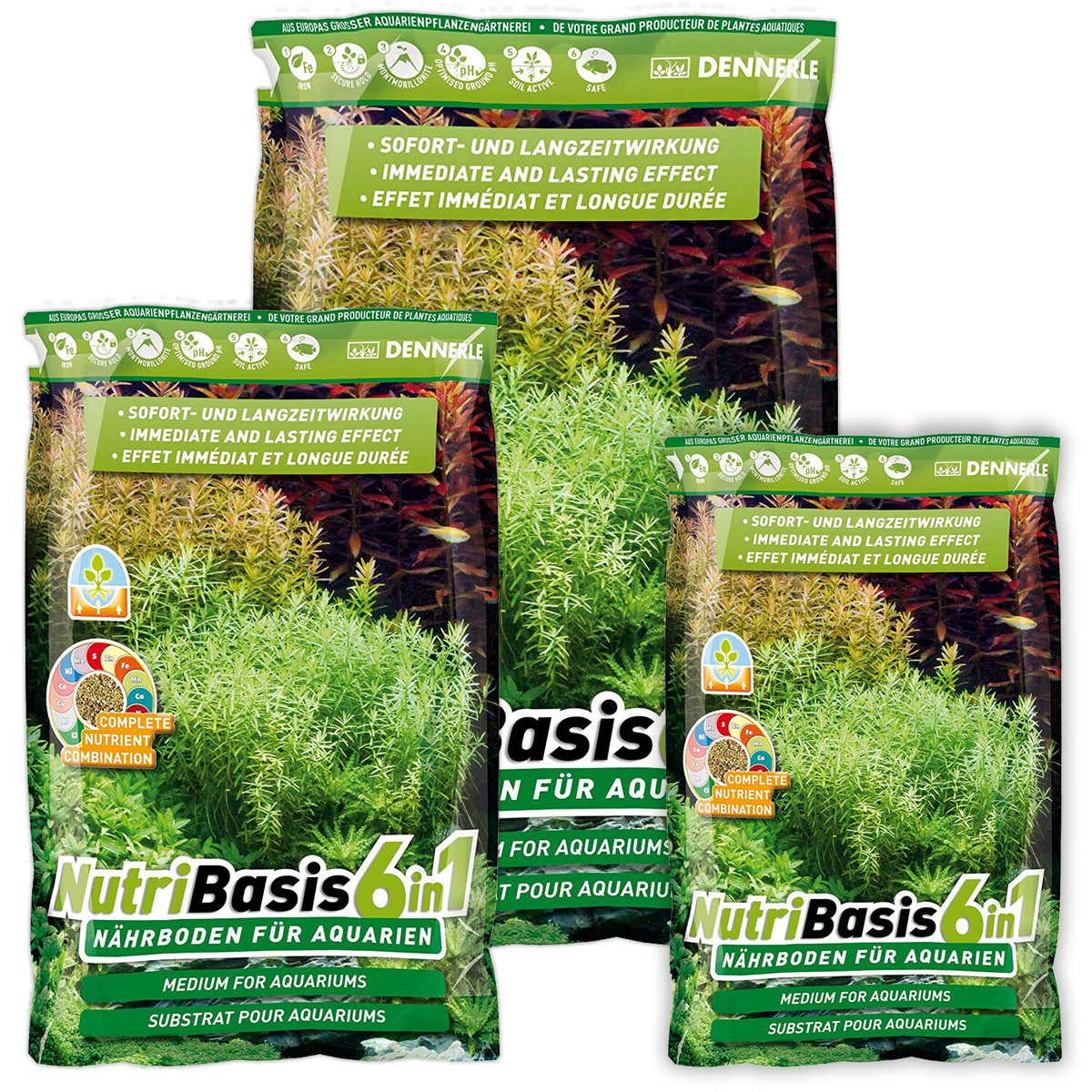 Dennerle NutriBasis Substrate 6 in 1 Aquarium Plant Growth Soil Fish Tank |  eBay