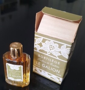Parfum Sortilège Le Galion - Flacon Original Scellé De 1936 - 1/3 FL OZ - France - Rare Et Neuf
