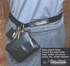 "Masc-Attach" Mascot Securement Straps- a "Must Have" for Mascots and Cosplay