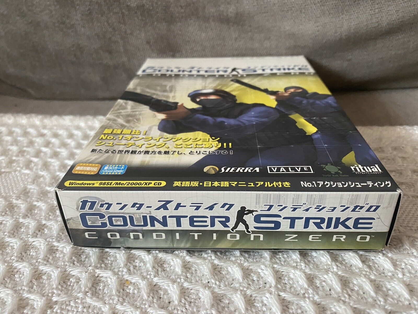 I found a box for Counter Strike Condition Zero in my local used game store  in Kyoto. Published by Capcom!? : r/counterstrike