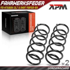 2x Federn Fahrwerksfeder Vorne für Smart Forfour 454 Mitsubishi Colt VI 1.1-1.5