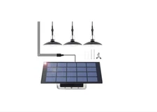Yrbxsky Solar Pendant Light Indoor Outdoor.Solar Shed Lights Barn Light Lamps...
