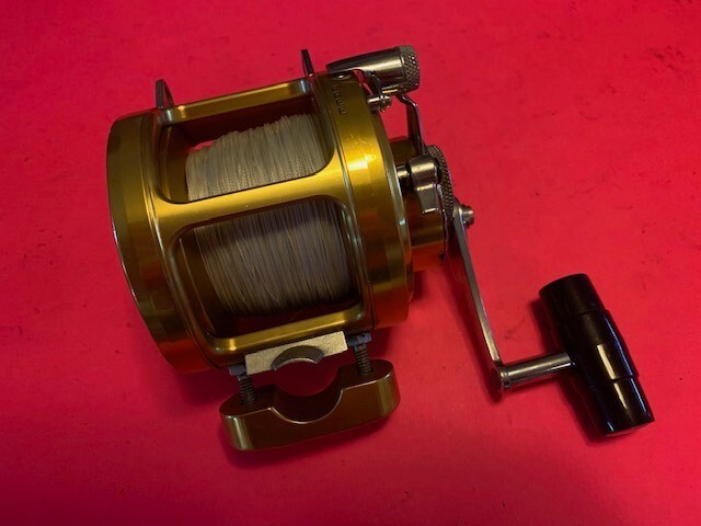 PENN INTERNATIONAL II 50S 2-SPEED LEVER DRAG TROLLING FISHING REEL