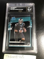 2020 Jalen Hurts Chronicles Clearly Donruss Rated Rookie RR- GMA 8.5 NM-Mint New