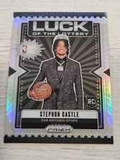2024-25 Panini Prizm - Luck of the Lottery Stephon Castle #12
