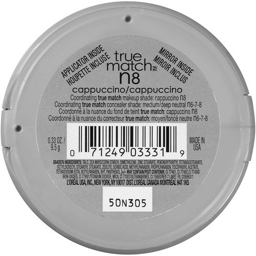 Sealed L’Oréal Paris True Match Super-Blendable Powder, Cappuccino, 0.33 oz - 第 2/2 張圖片