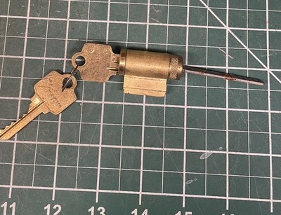 Arrow Deadbolt Cylinder 2 Keys Ar1 Used Locksmith Satin Nickel Rekey