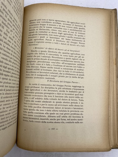ARTURO BIANCHI - STORIA DEL FASCISMO PAVESE - ISTITUTO PAVESE D'ARTI GRAFICHE - Foto 21 di 24