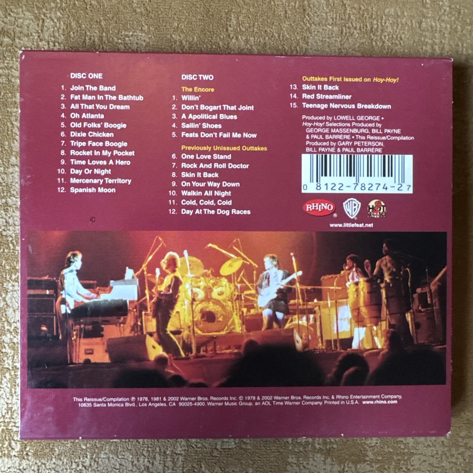 LITTLE FEAT Waiting For Columbus /SIGNED SLIPCOVER - Image 3 of 4