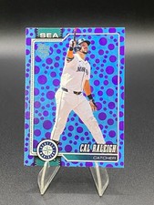 Cal Raleigh 2026 Topps Series 1 Easter Holiday Polka Dots Purple/Blue MARINERS