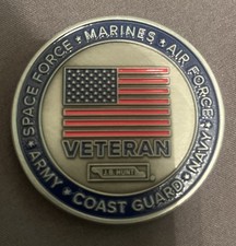 JB Hunt Veteran Military Appreciation Coin, Made In The USA - Mint New!!!