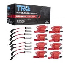 Performance Ignition Kit Ignition Coil Spark Plug Wire Set 9 Piece Compatible