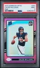2024 PANINI DONRUSS OPTIC PINK #201 CALEB WILLIAMS PSA 9