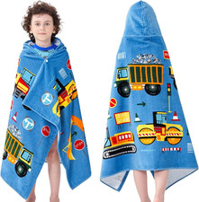 Kids Bath Towels, Kids Towel Girls Boys Hooded Beach,Bathroom,Pool Swim Towels 3