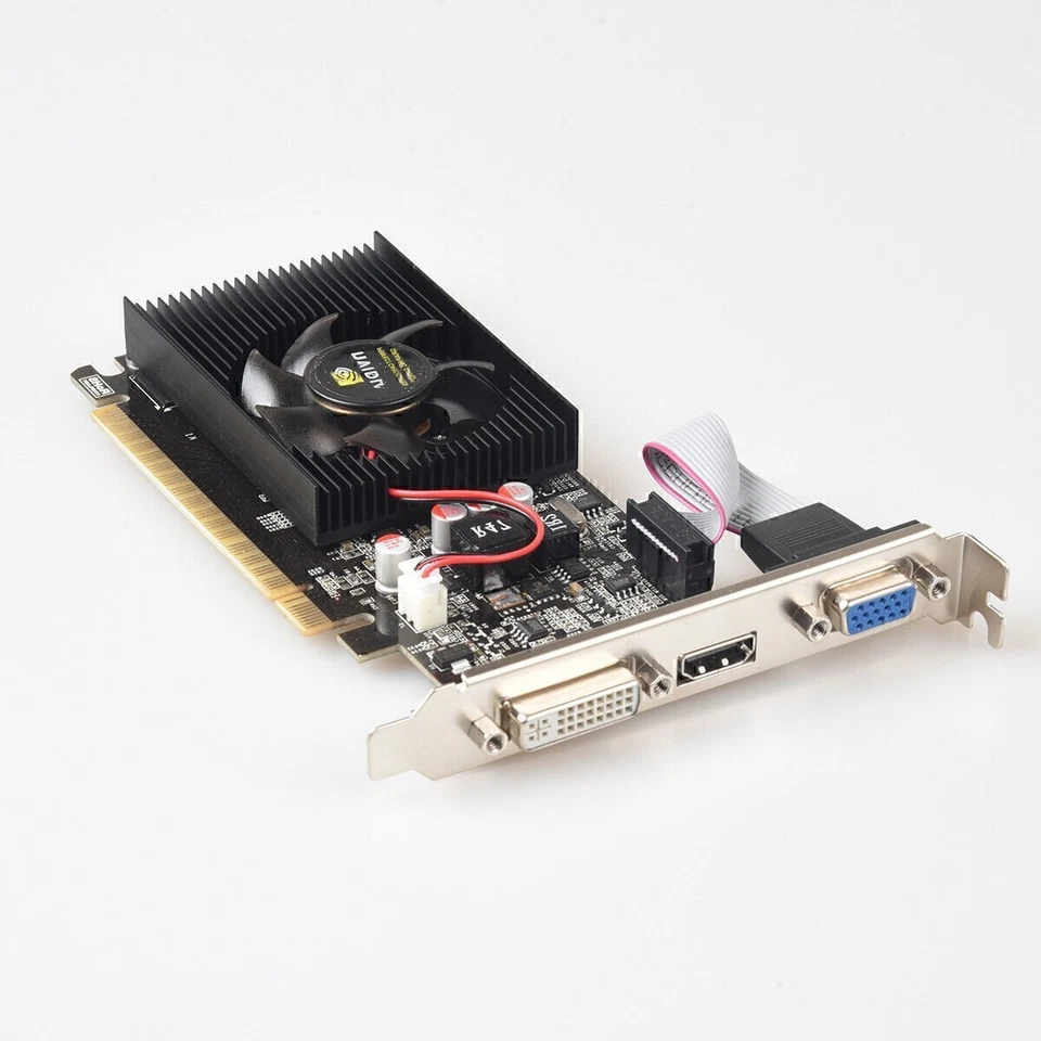 64bit 1GB GeForce GT730 DDR3 DVI VGA HDMI Output Interface PCI-E Graphics Card - Image 2 of 4