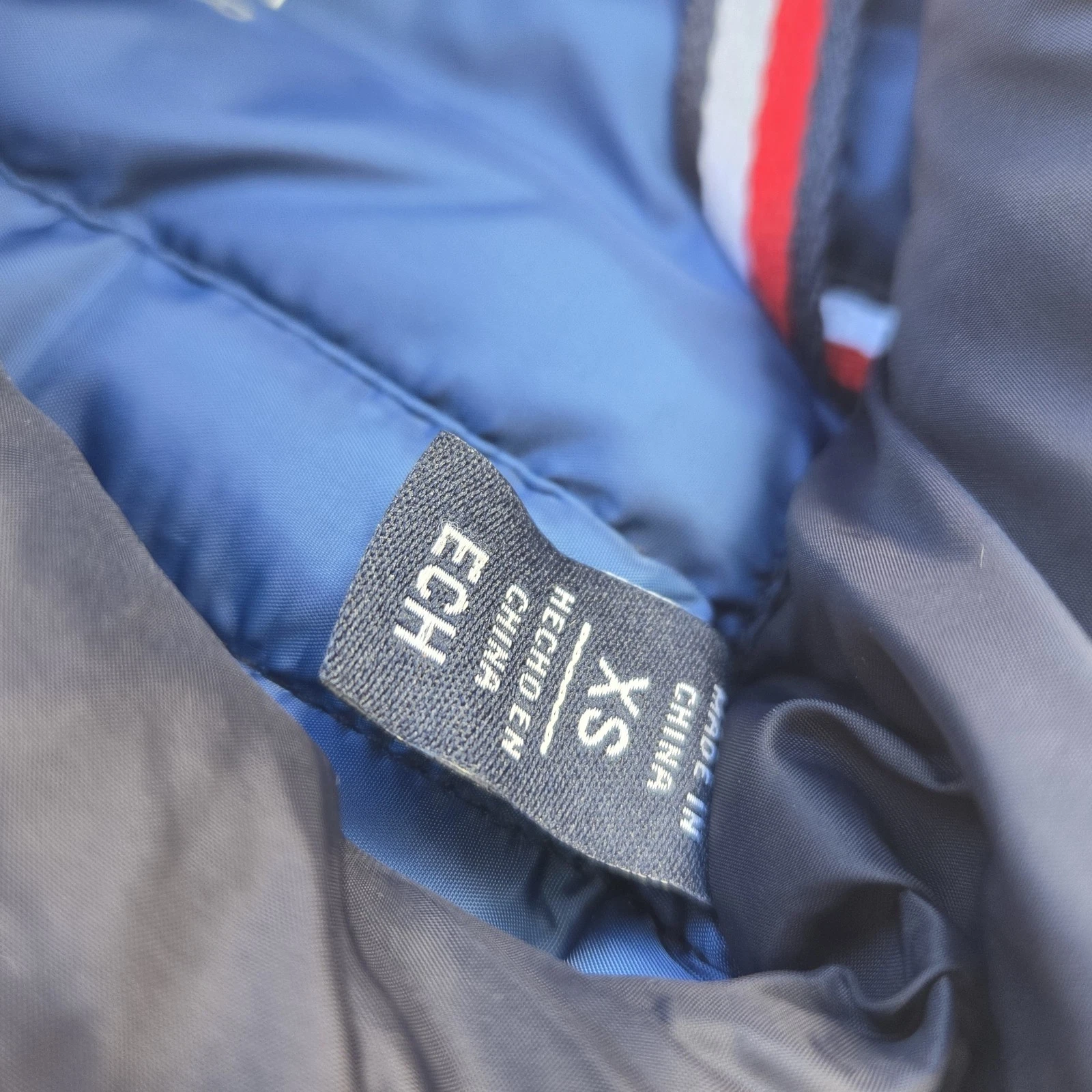 Tommy Hilfiger Ultra Loft Lightweight Puffer Jacket Mens X-Small Midnight NEW image 11