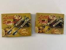 vintage 8-piece set of Japanese cocktail forks and spoons