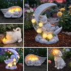 Solar LED Light Up Pet Cat Dog Outdoor Remembrance MEMORIAL Tribute Decoration
