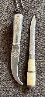 VINTAGE MINI PUUKKO KNIFE FINLAND