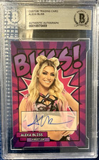 ALEXA BLISS AUTOGRAPH SIGNED CARD BECKETT AUTHENTIC WWE WRESTLER