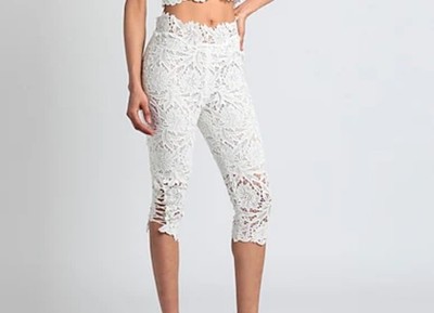 ERMANNO SCERVINO Lace Pans