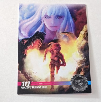 RARE SILVER Amazon's Training Road 117 Limited Run Games Trading Card (Series 3)