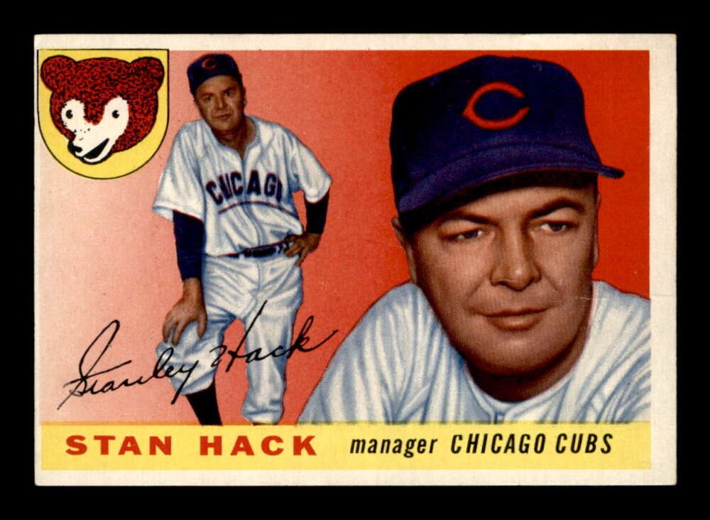 1955 Topps #6 Stan Hack MG RC G/VG X3708523