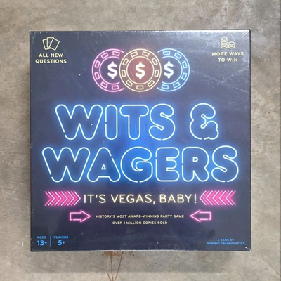 #ad #ad North Star Games Wits amp; Wagers Vegas Party Game NSG 130 13 5 Players All New $24.40