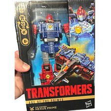 Transformers Age of the Primes Nexus Prime Voyager Class 23 Step Action Figure