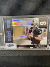 2010 Panini Absolute | Drew Brees Marks Of Fame Prime Game Used Jersey Patch /35