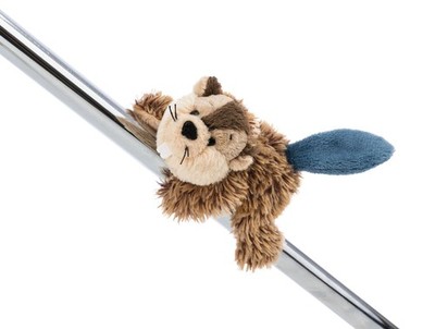 NICI MagNICI Biber Harry Woodsnacker 12cm - braun - Kuscheltier mit Magnet   Plü