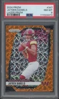 2024 Panini Prizm Orange Lazer #347 Jayden Daniels RC Rookie NM-MT PSA 8