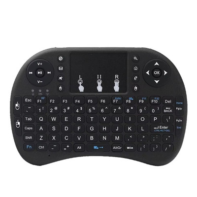 I8 2.4G Mini Wireless Keyboard Classic Black Air Mouse Remote Control Touchpad f