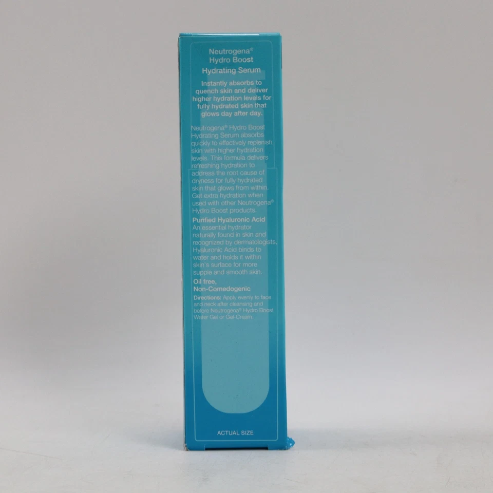 Neutrogena Hydro Boost Hydrating Hyaluronic Acid Serum 1 fl oz Oil-Free - Image 4 of 4