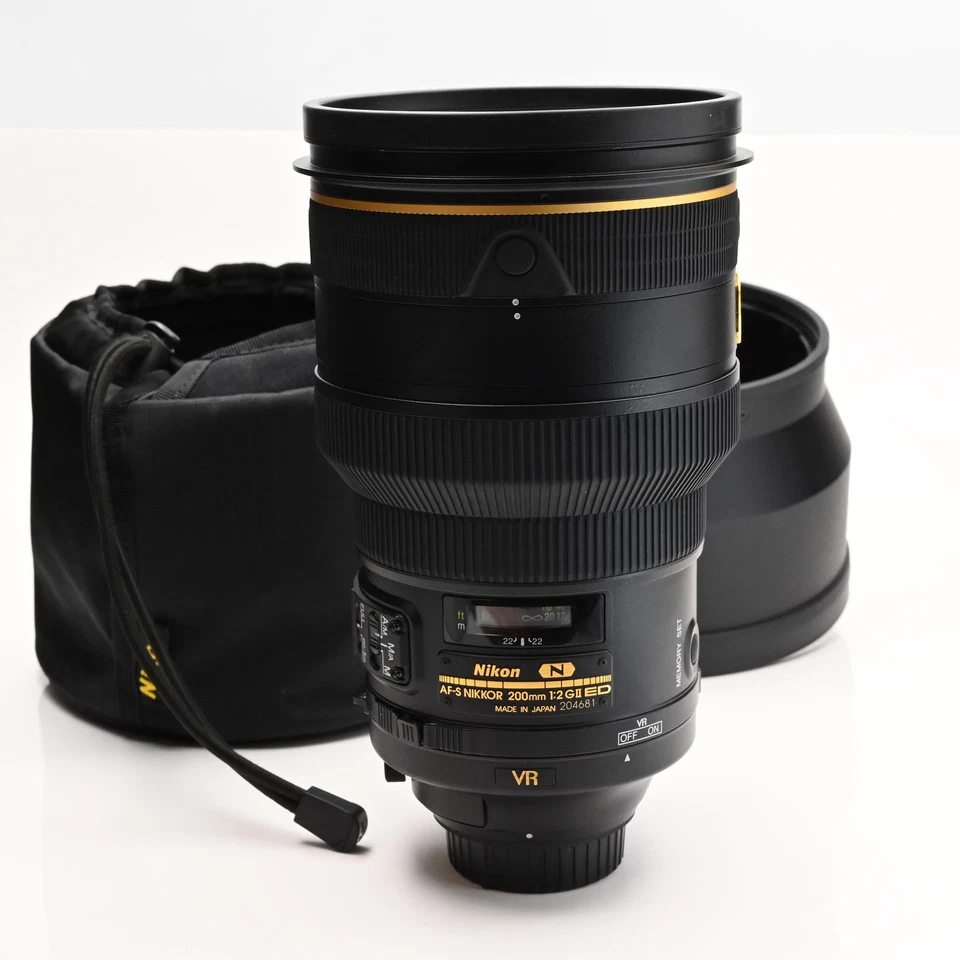Nikon Nikkor AF-S 200mm f2 G ED VR II Lens AFS #681