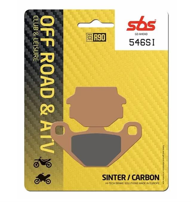 SBS 546SI Rear Sintered Evo Brake Pads For Bombardier Rally 200 2x4 2005-2006 - Image 14