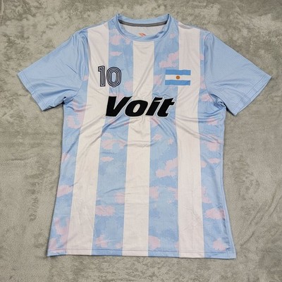 #10 Argentina Blue/Pink VOIT Concept Jersey Men s Size M - Inspired by Messi