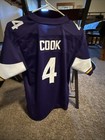 Minnesota Vikings Jersey Youth Large (14/16) Dalvin Cook #4 NFL On-Field Home — photo 2