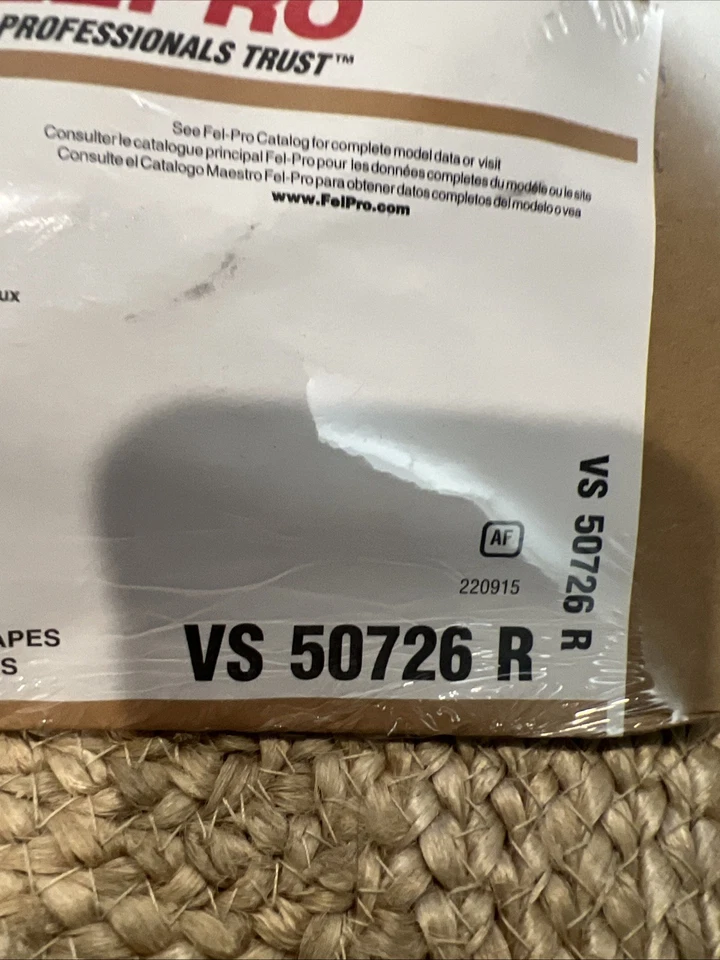 Juego de juntas de cubierta de válvula de motor Fel-Pro VS50726R 05-2007 Cadillac STS GMC 2.8 3.6 Foto 2 de 3