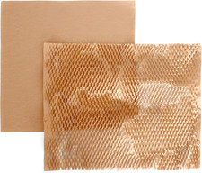 Honeycomb Packing Paper, 50 Pcs 12" X 12" Honeycomb Cushioning Wrap Pieces for M