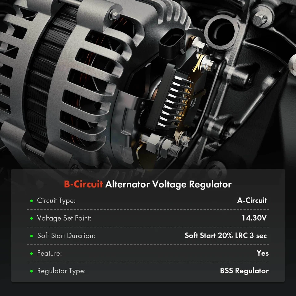 Regulador de voltaje del alternador para BMW E85 Z4 2003-2005 E46 325Ci 325i 14,30±0,3V Foto 2 de 4