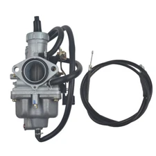 Carburetor Throttle Cable Kit For 1997-2019 Honda Recon 250 TRX250TM 2X4 Carb &