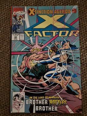 X-FACTOR Vol. 1 # 60 November 1990 MARVEL Comics - Cable