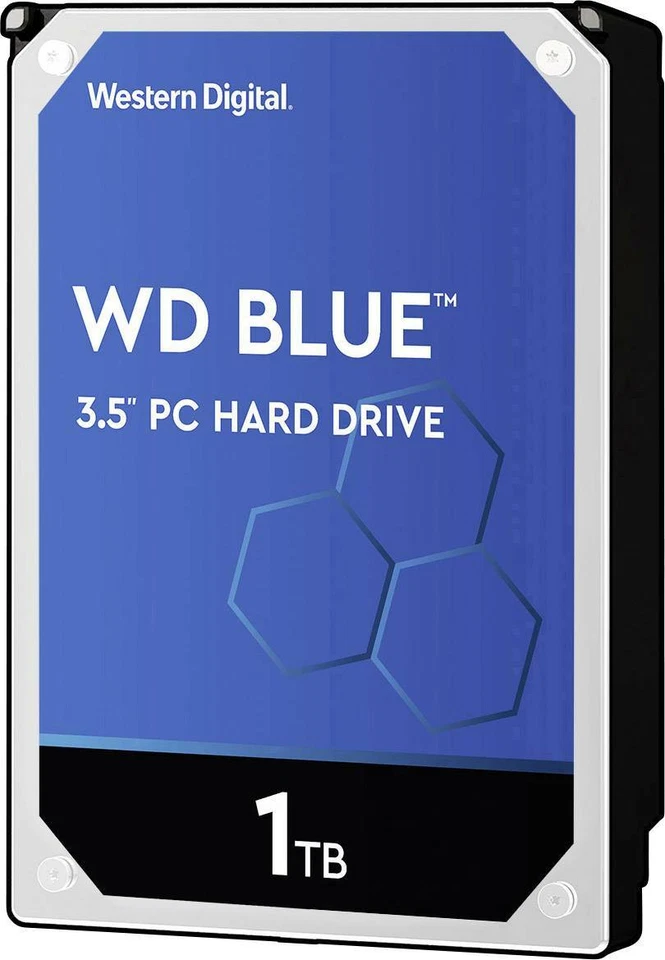 Western Digital Blue 1TB 1000GB WD10EALS 7200U/Min 32MB Cache SATA II 3.5 " Zoll - Immagine 4 di 4