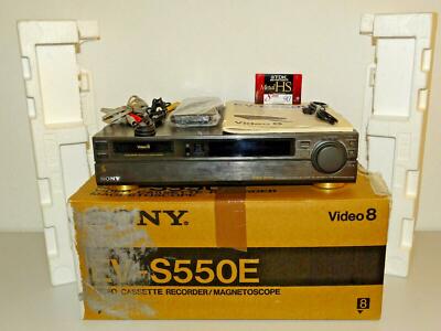Sony EV-S550 Video 8 Videorecorder, OVP w.NEU / FB&BDA, 2 Jahre Garantie