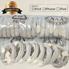 For Apple iPhone 5 6 7 8 SE X XR XS 11 12 13 14 USB Cable Charger Cord Wholesale