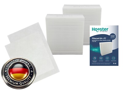 2 Filter SETs passend für Vallox ValloPlus 350 MV/SE/SC (G4 + F7)